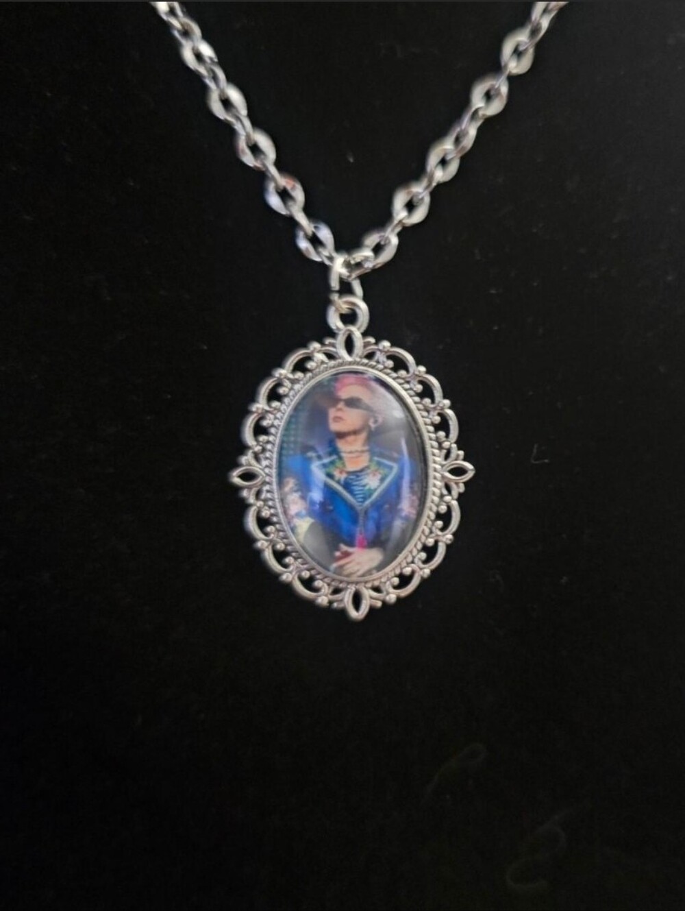 G-Dragon BIGBANG Inspired Pendant Necklace K-Pop Jewelry 20" Stainless Steel